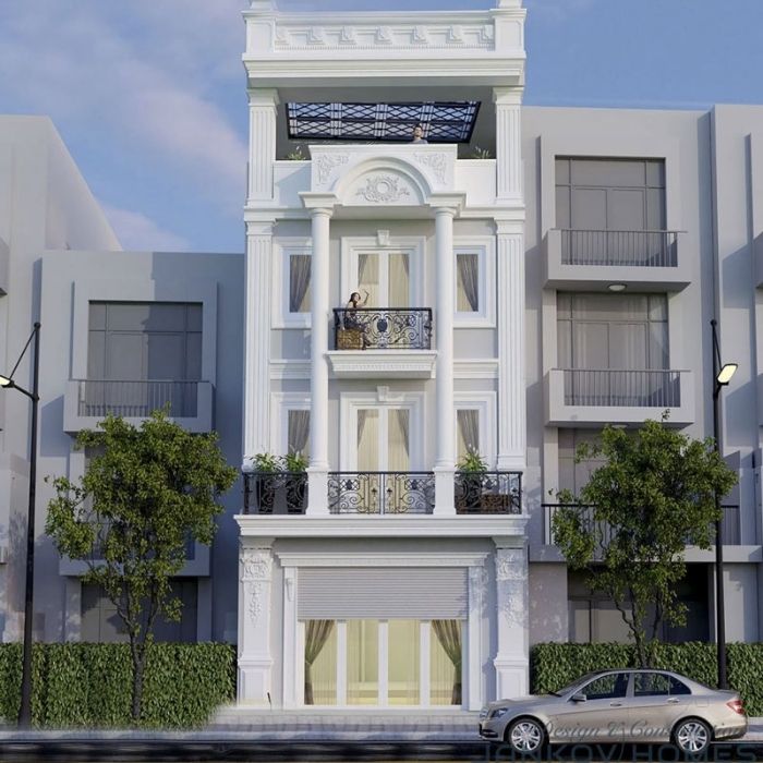 Nhà ống tân cổ điển 3 tầng8